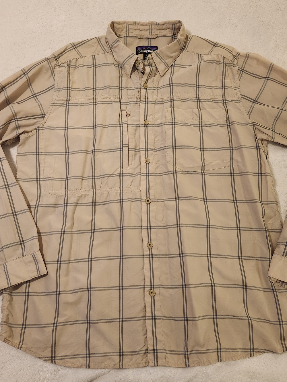 Patagonia Men's Long-Sleeved Gallegos Shirt Size L